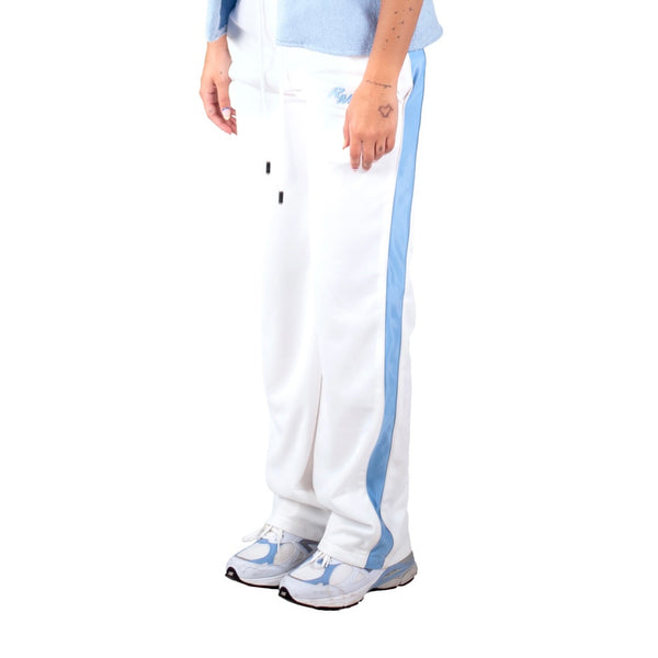 White/Blue Trainer Pants